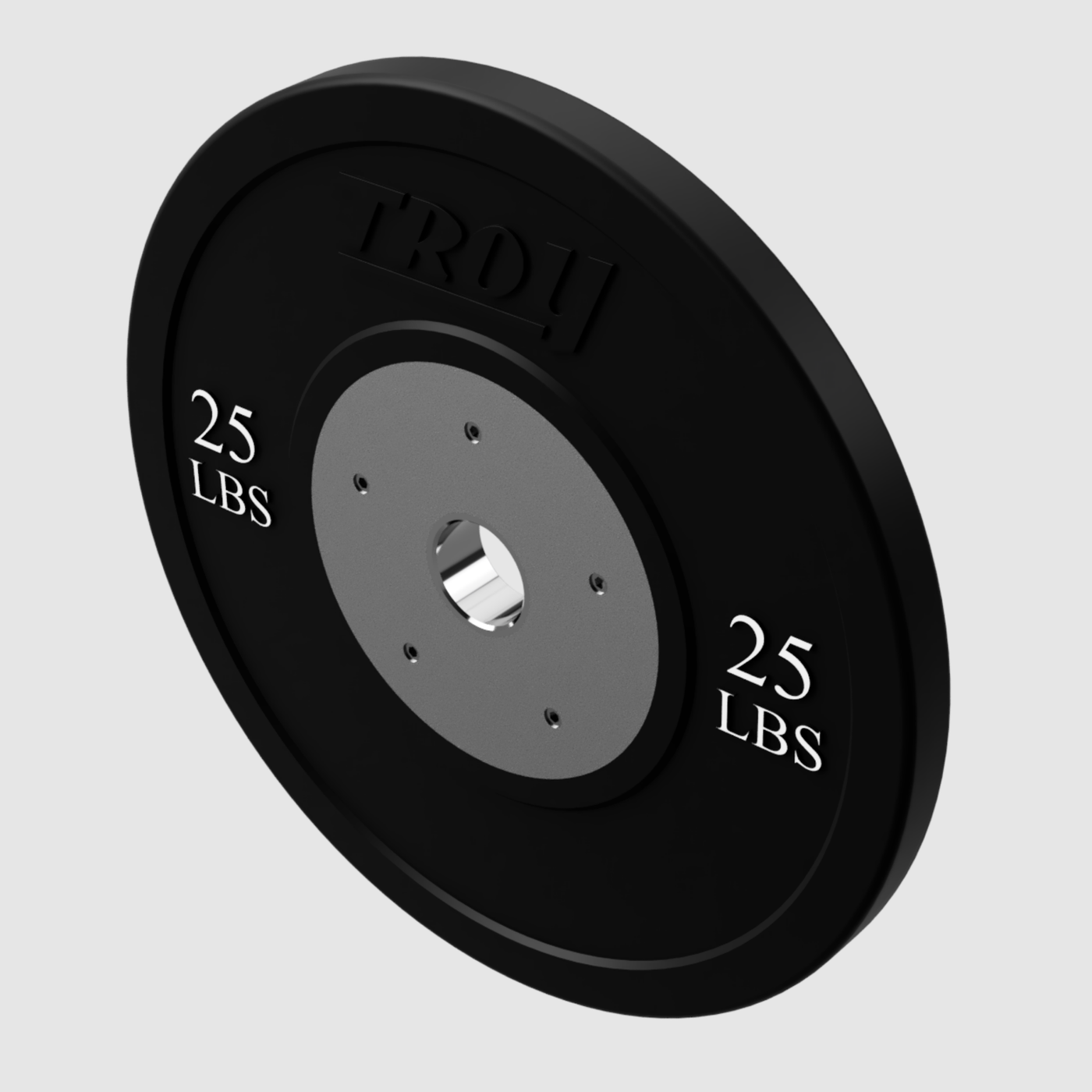 Black Competition Bumper Plate