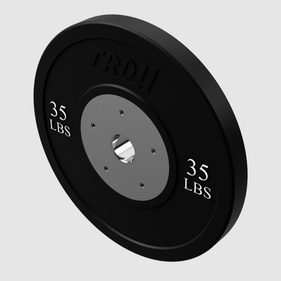 Black Competition Bumper Plate