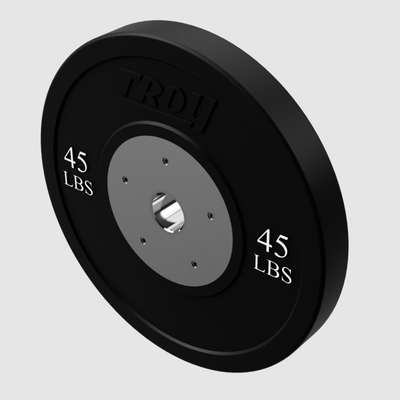 Black Competition Bumper Plate