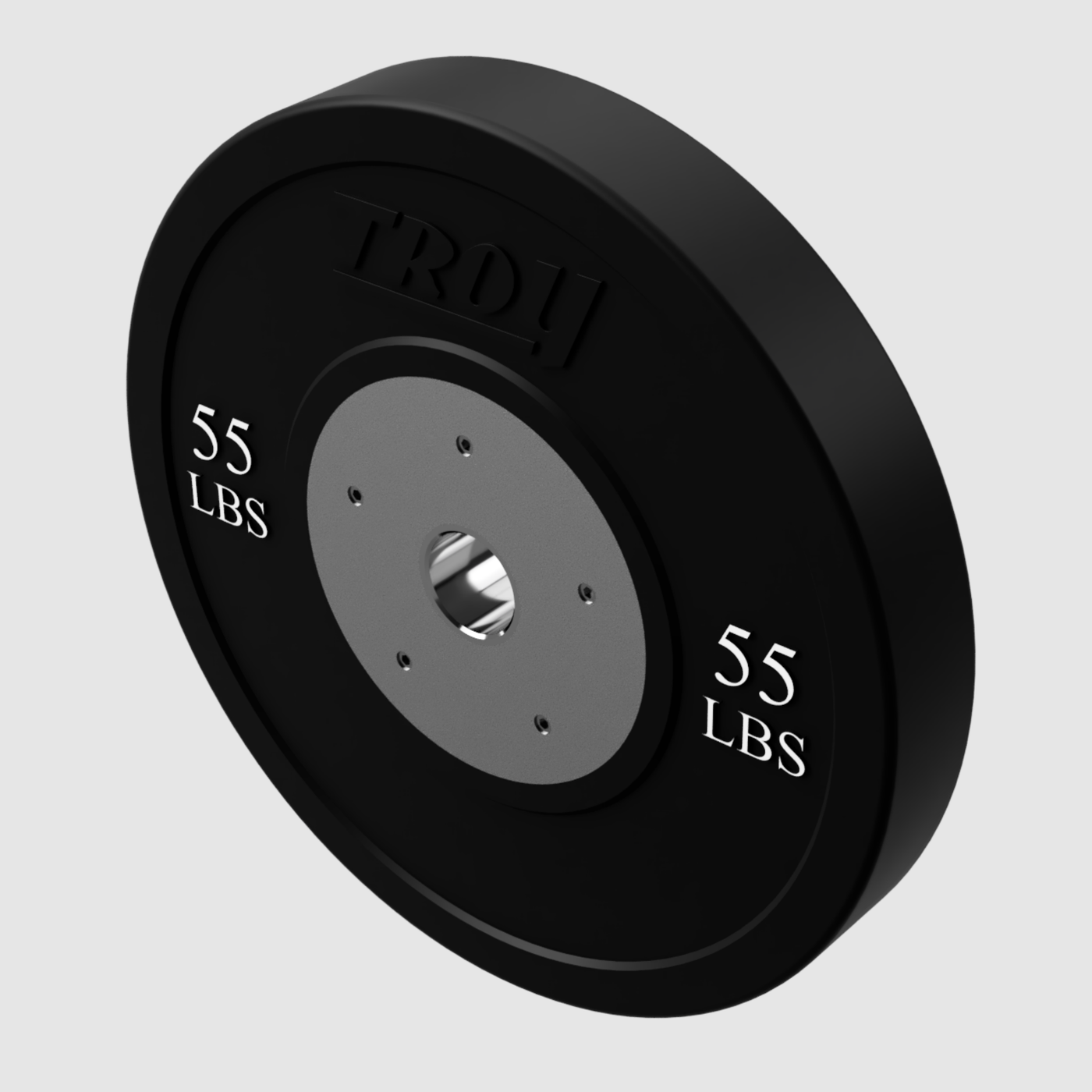 Black Competition Bumper Plate