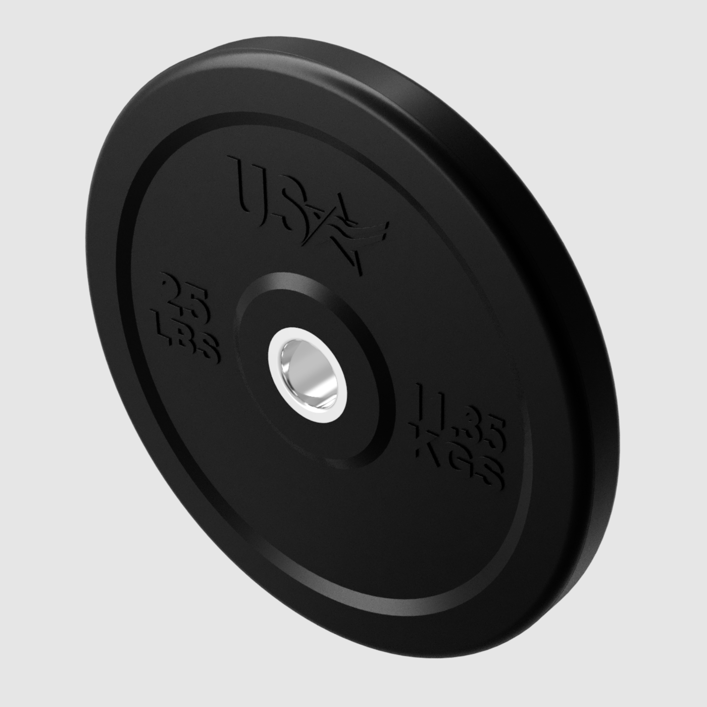 Solid Rubber Bumper Plate