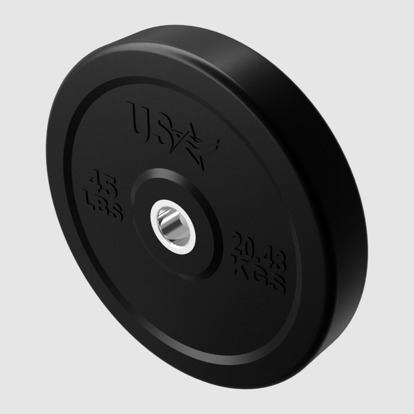 Solid Rubber Bumper Plate