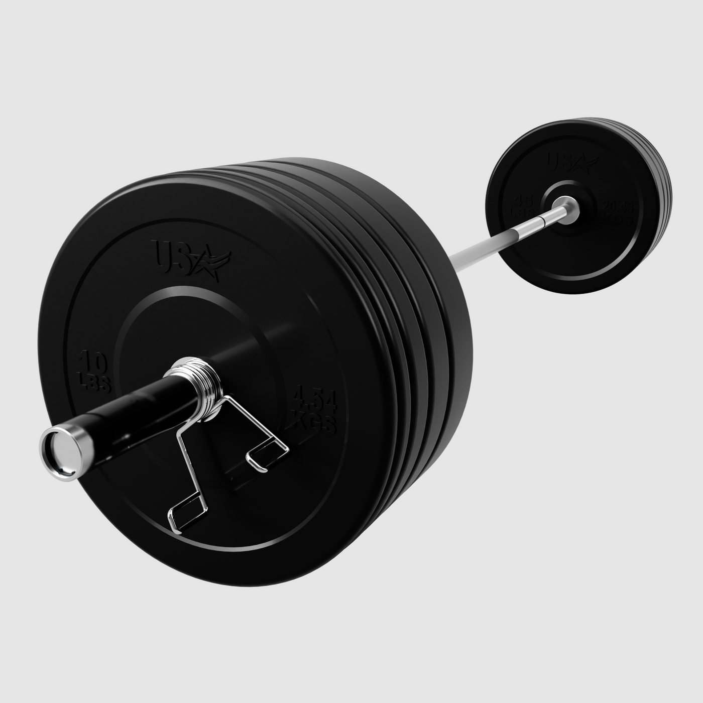 USA 305 LB BUMPER PLATE WEIGHT SET