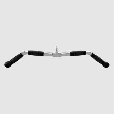28" ECONOMY CURL BAR W/ SWIVEL AND RUBBER GRIPS