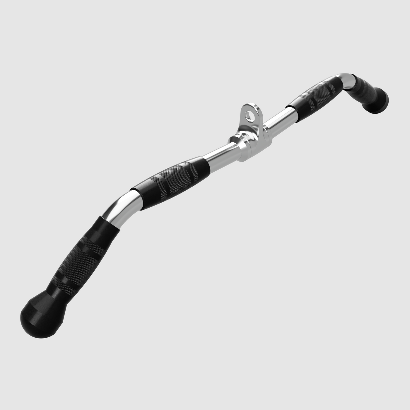 28" ECONOMY CURL BAR W/ SWIVEL AND RUBBER GRIPS