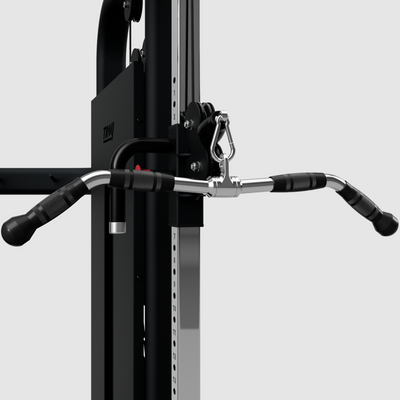 28" ECONOMY CURL BAR W/ SWIVEL AND RUBBER GRIPS