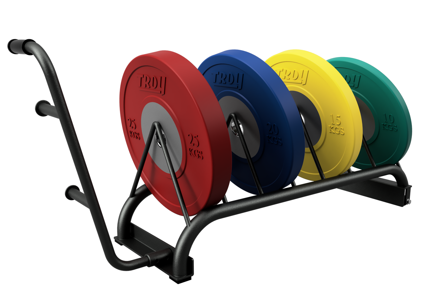 Bumper Plate Rack By Power Rack Horizontal Bumper Plate Rack – Troy Barbell & Fitness