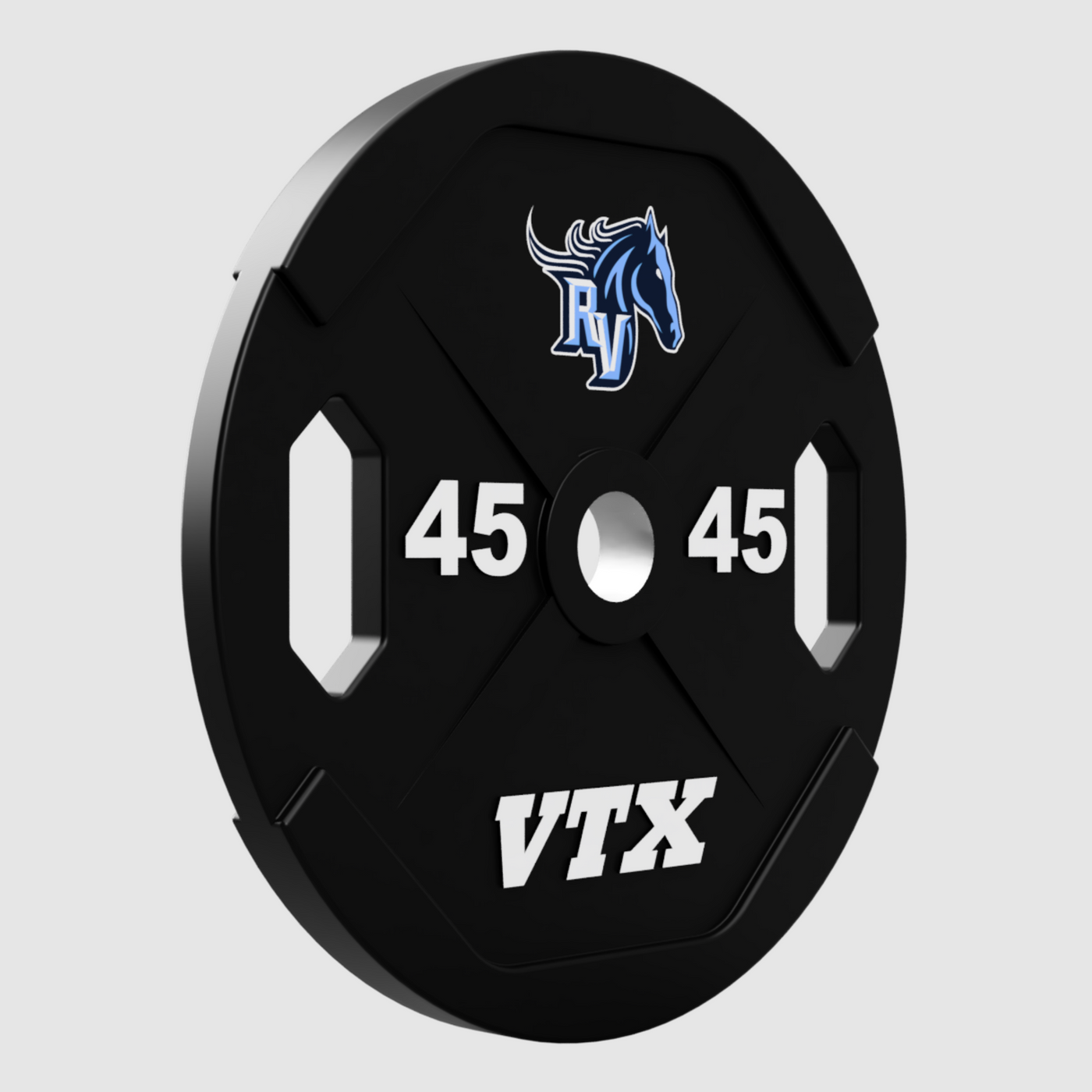 Dual Urethane Grip Plate - Logo