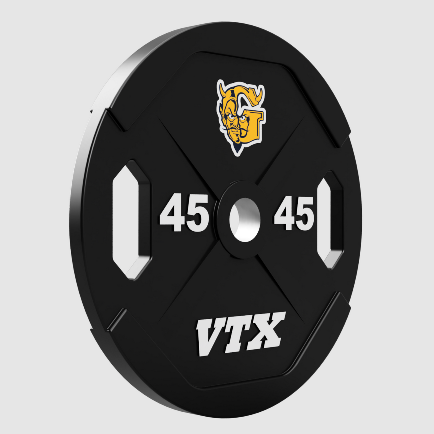 Dual Urethane Grip Plate - Logo