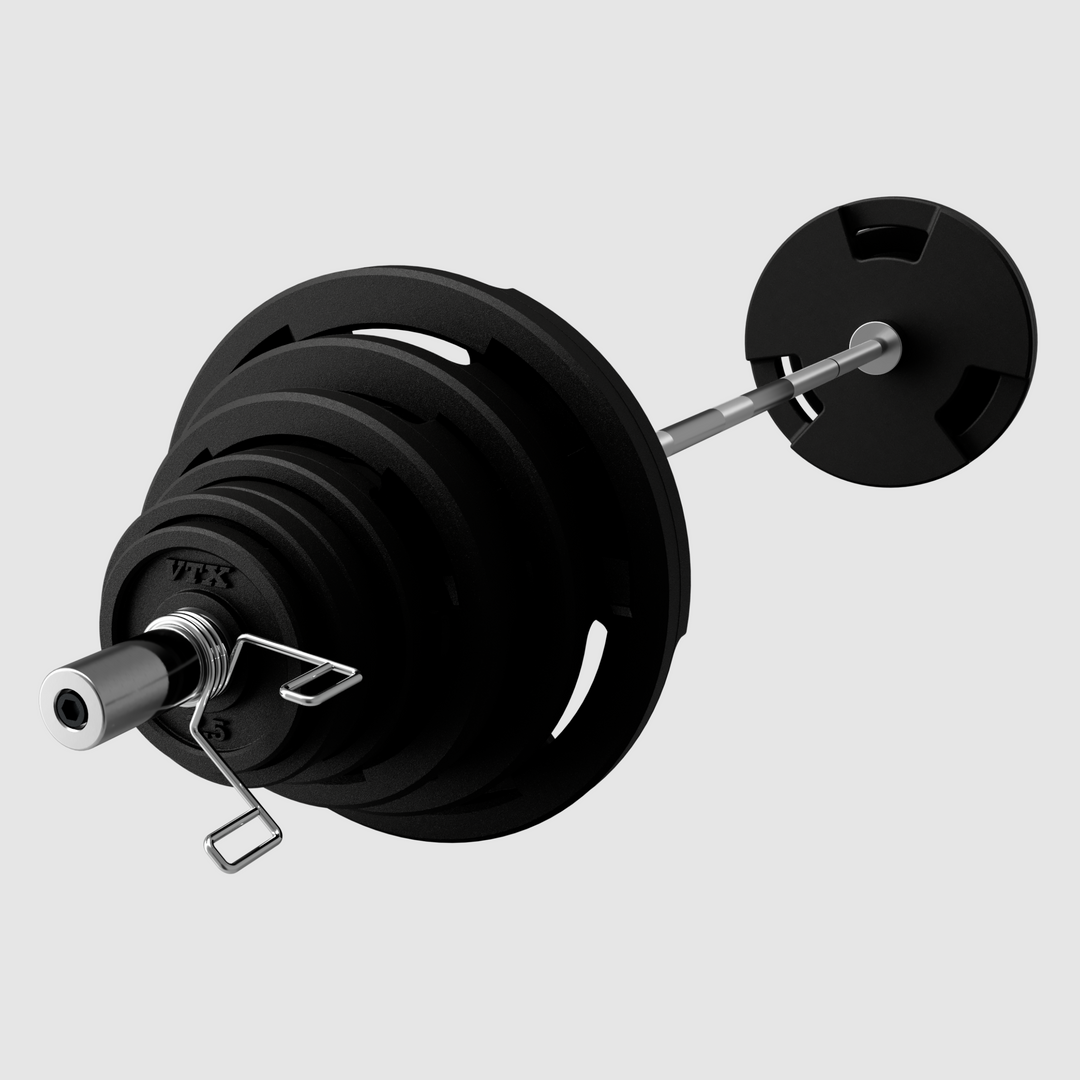 VTX Rubber Olympic 300 lb Weight Set – Troy Barbell & Fitness