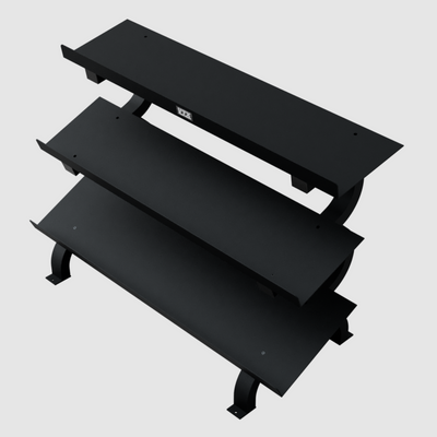 3-Tier Dumbbell Shelf Rack