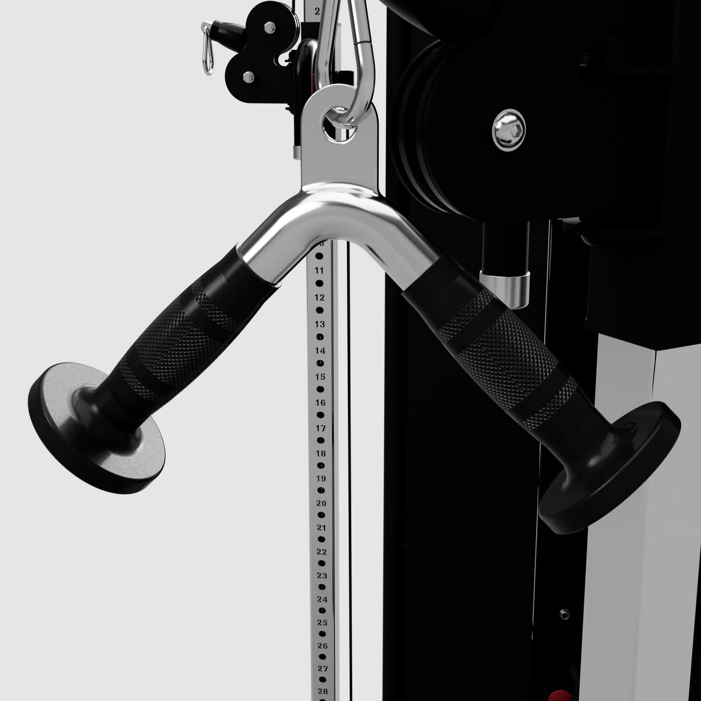 Triceps Press Down V Bar with Rubber Grips