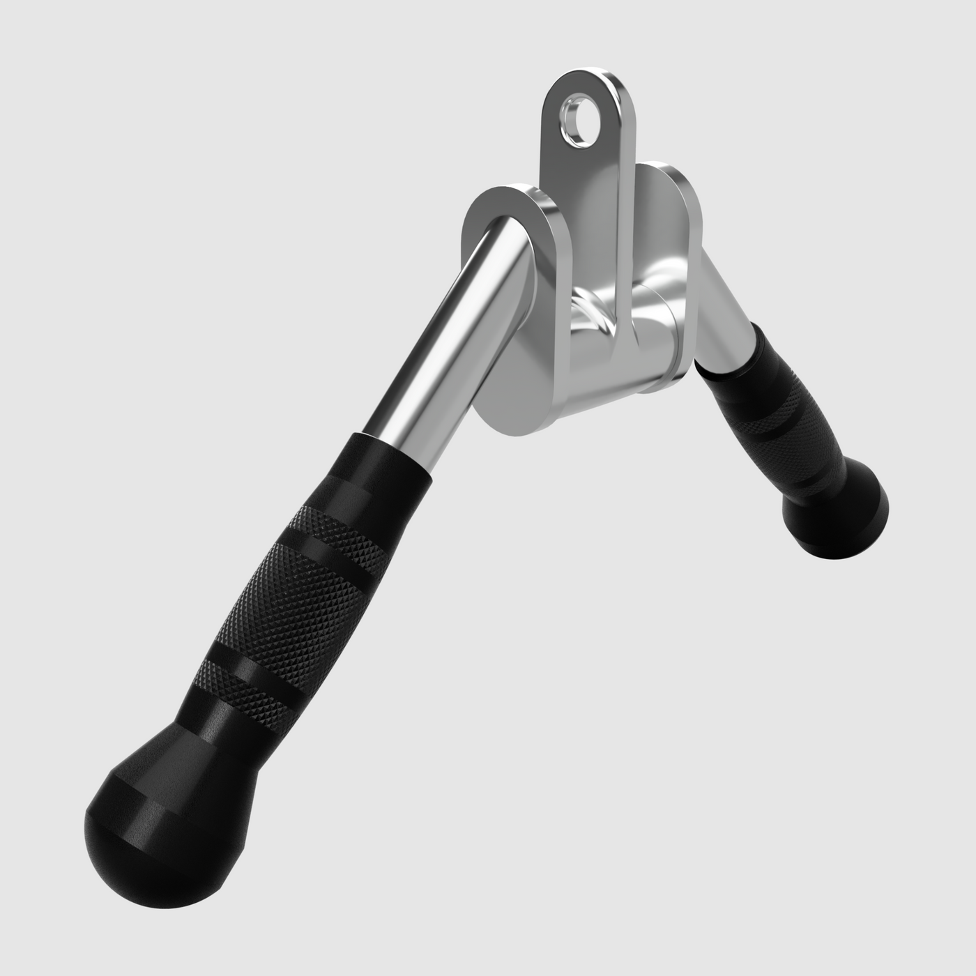 Triceps Press Down V Bar with Swivel and Rubber Grips