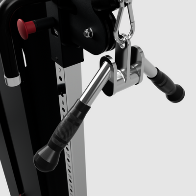 Triceps Press Down V Bar with Swivel and Rubber Grips