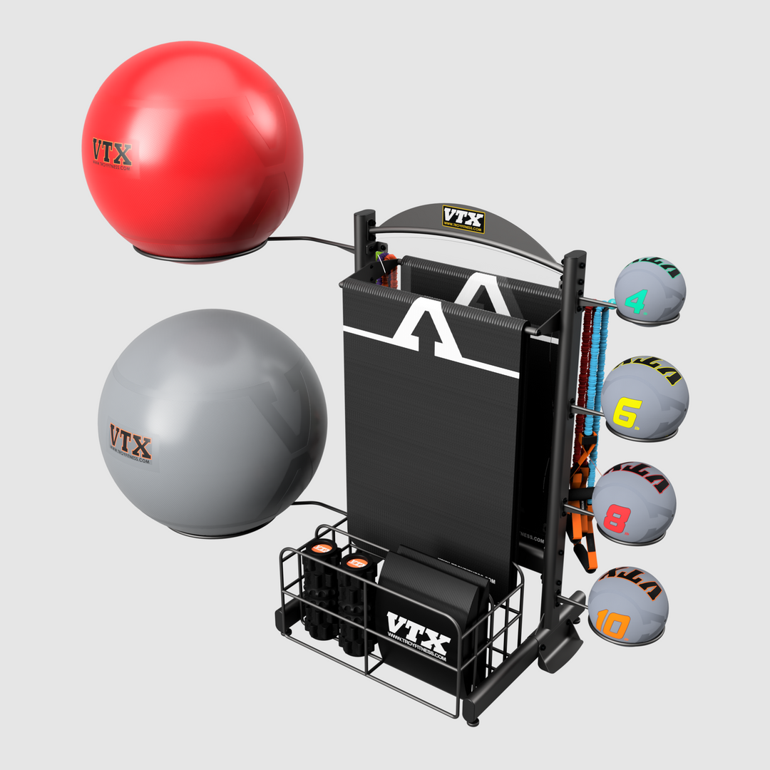 Sportsmedicine 131-140 セット VTX LIGHT ACCESSORIES RACK - MEDIUM – Troy Barbell & Fitness