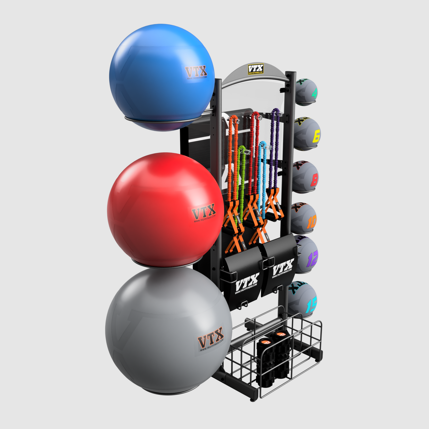 VTX LIGHT ACCESSORIES RACK - LARGE – Troy Barbell & Fitness