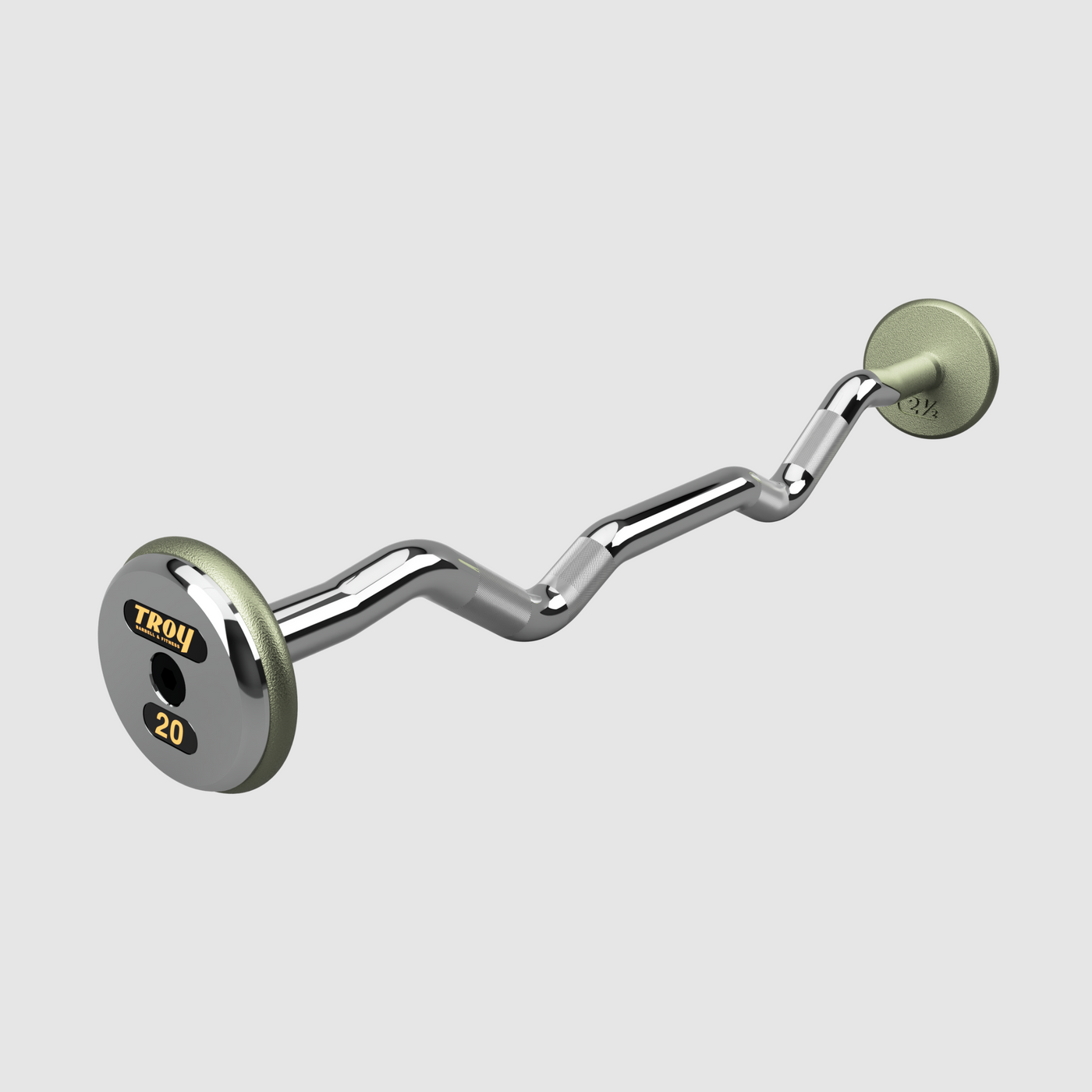 TROY Pro Style Curl Barbell – Hammer-tone