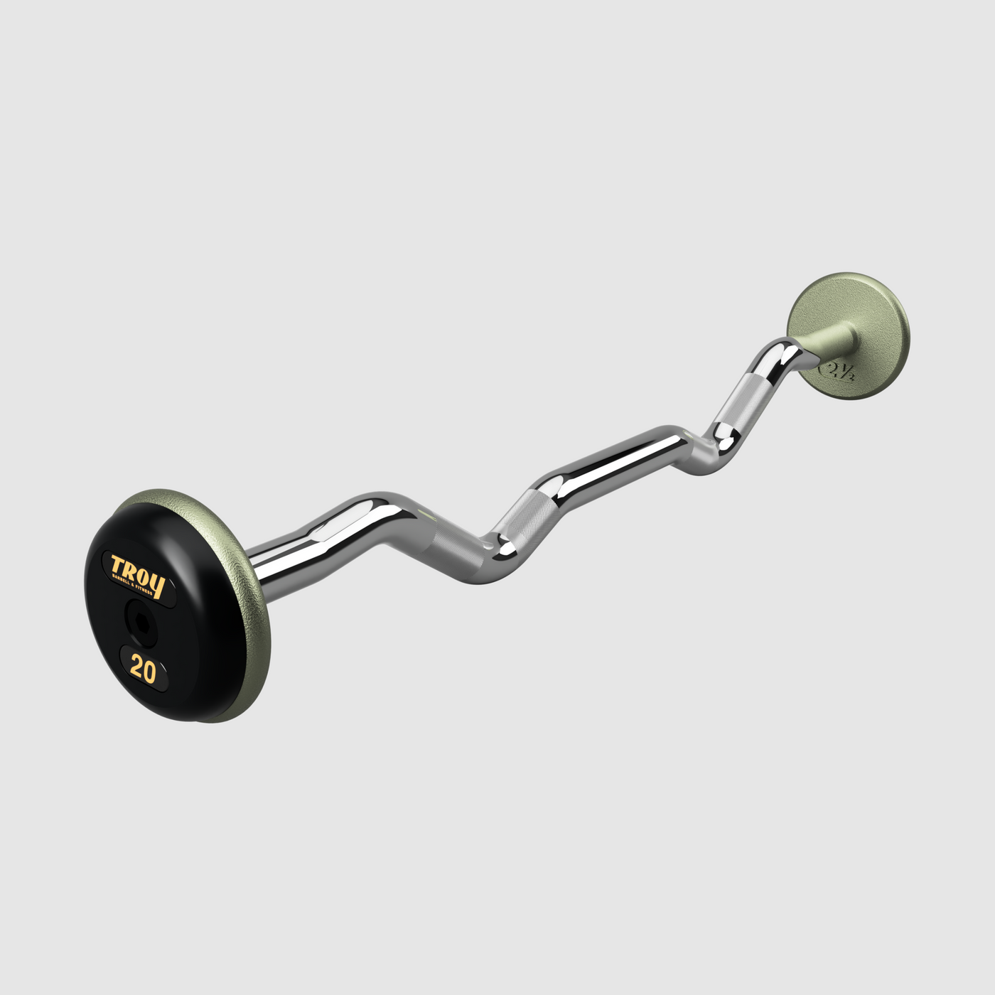 TROY Pro Style Curl Barbell – Hammer-tone
