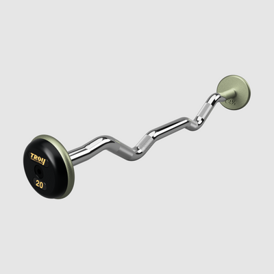 TROY Pro Style Curl Barbell – Hammer-tone
