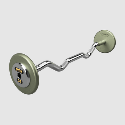 TROY Pro Style Curl Barbell – Hammer-tone