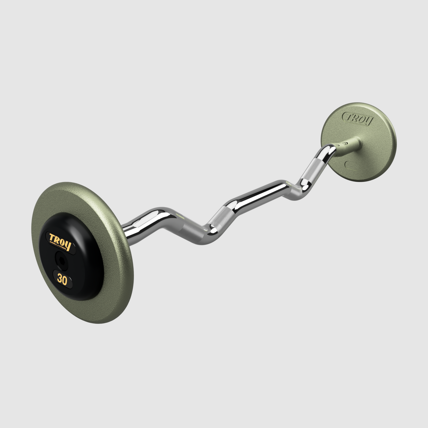 TROY Pro Style Curl Barbell – Hammer-tone