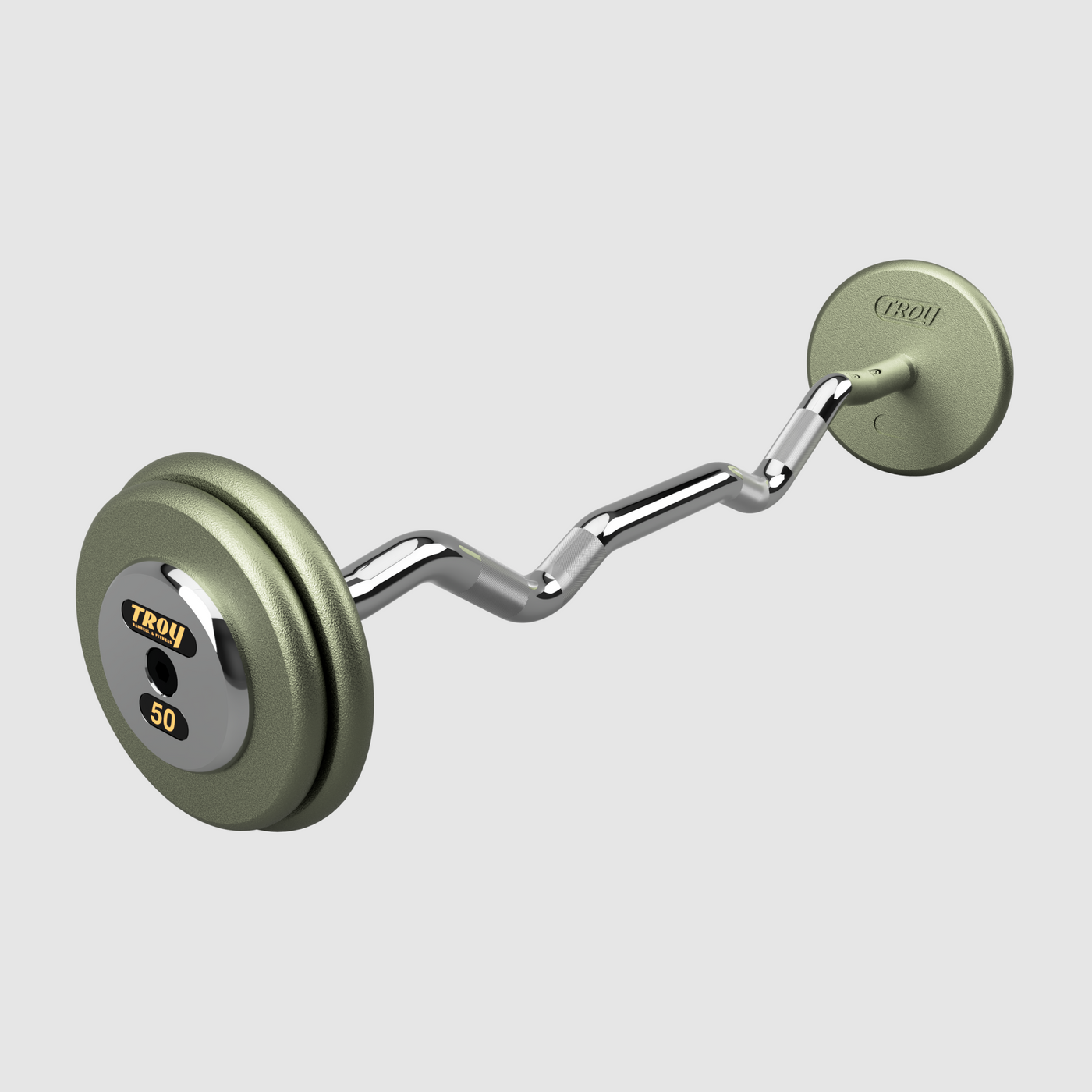 TROY Pro Style Curl Barbell – Hammer-tone