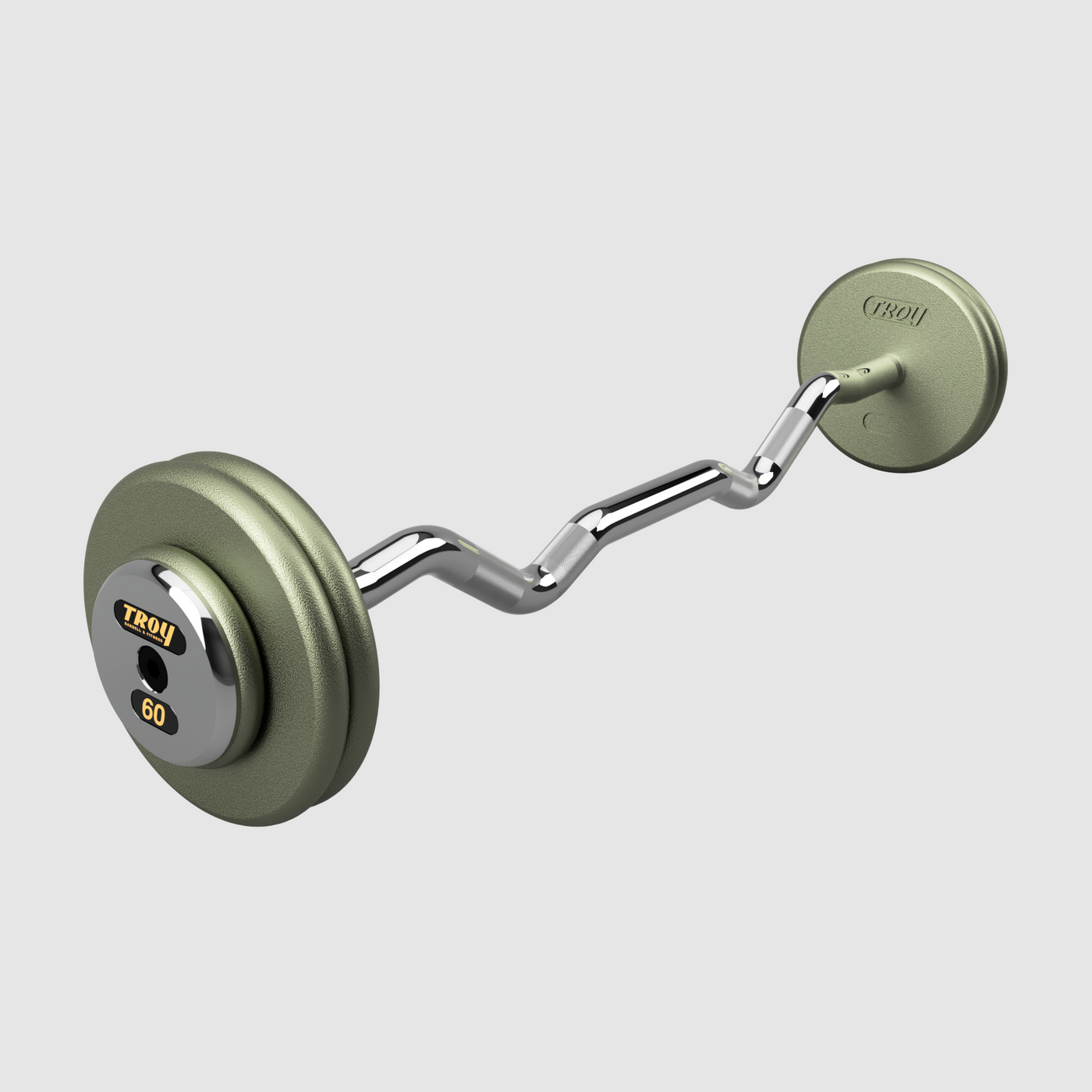 TROY Pro Style Curl Barbell – Hammer-tone