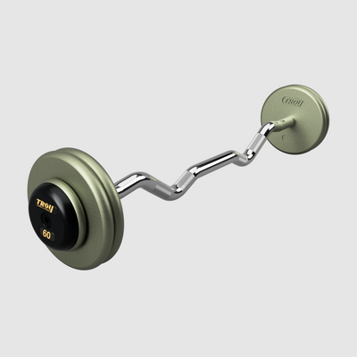 TROY Pro Style Curl Barbell – Hammer-tone