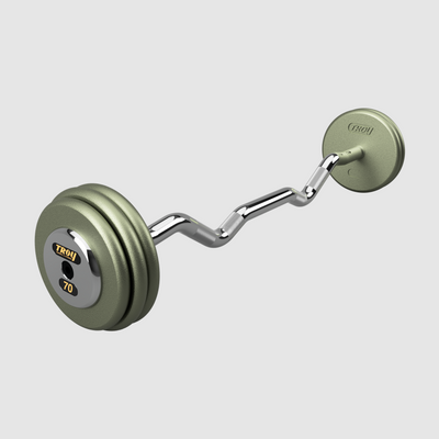 TROY Pro Style Curl Barbell – Hammer-tone