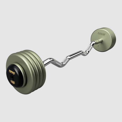 TROY Pro Style Curl Barbell – Hammer-tone