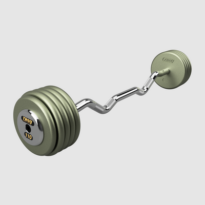 TROY Pro Style Curl Barbell – Hammer-tone