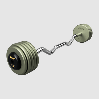 TROY Pro Style Curl Barbell – Hammer-tone