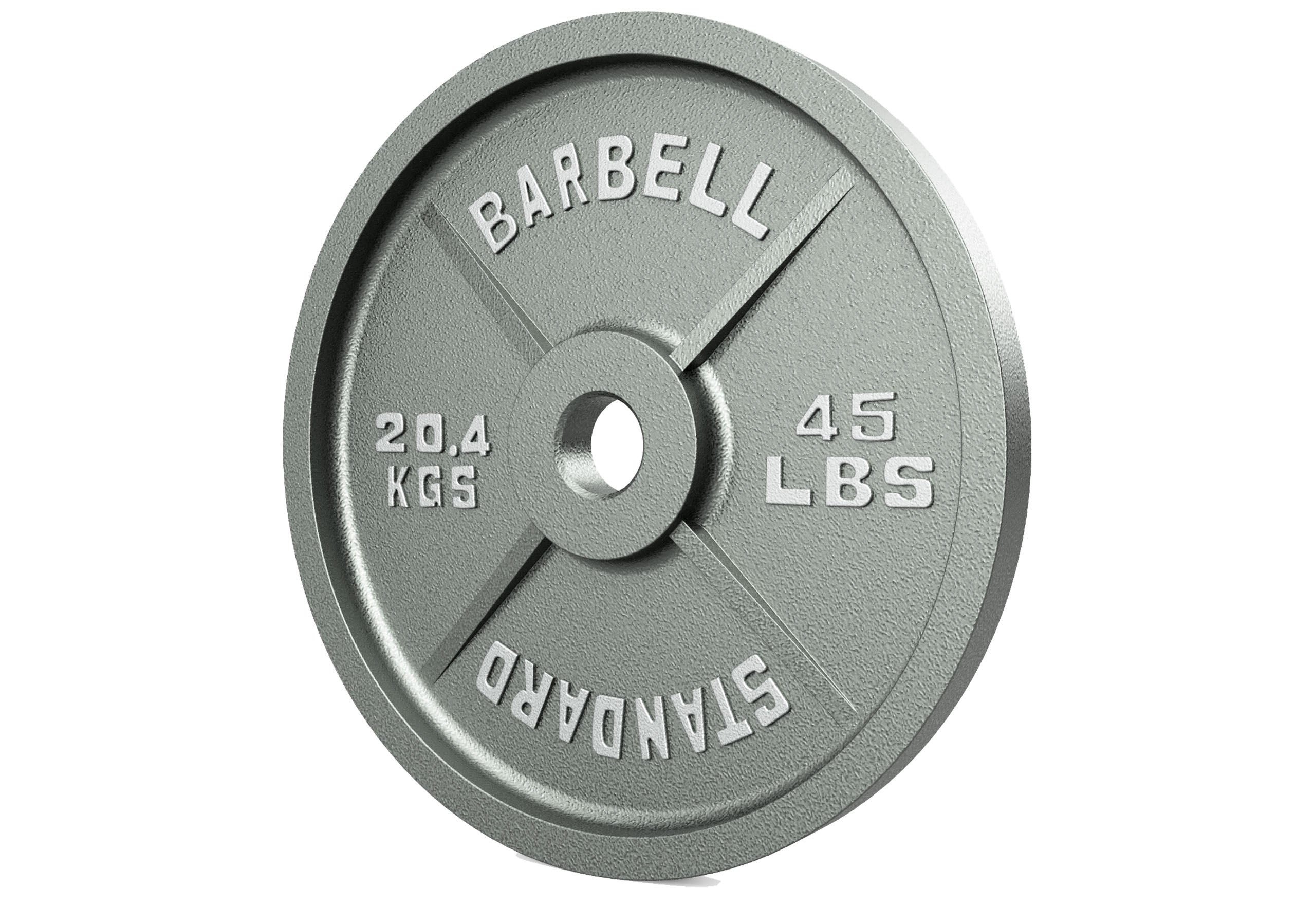 USA Olympic Grey Plate – Troy Barbell & Fitness