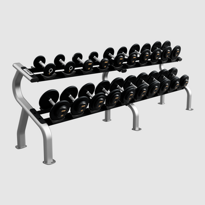 TROY Pro Style Dumbbells - Black Textured