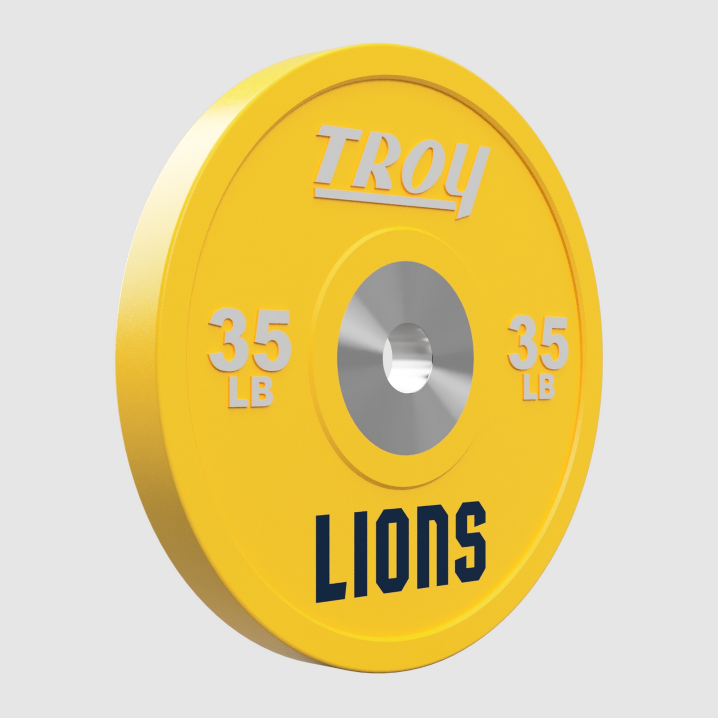 Premium Rubber Bumper Plate - Logo