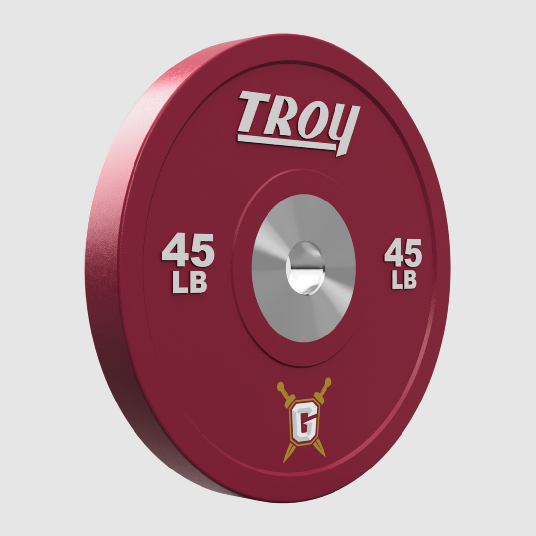 Premium Rubber Bumper Plate - Logo – Troy Barbell & Fitness