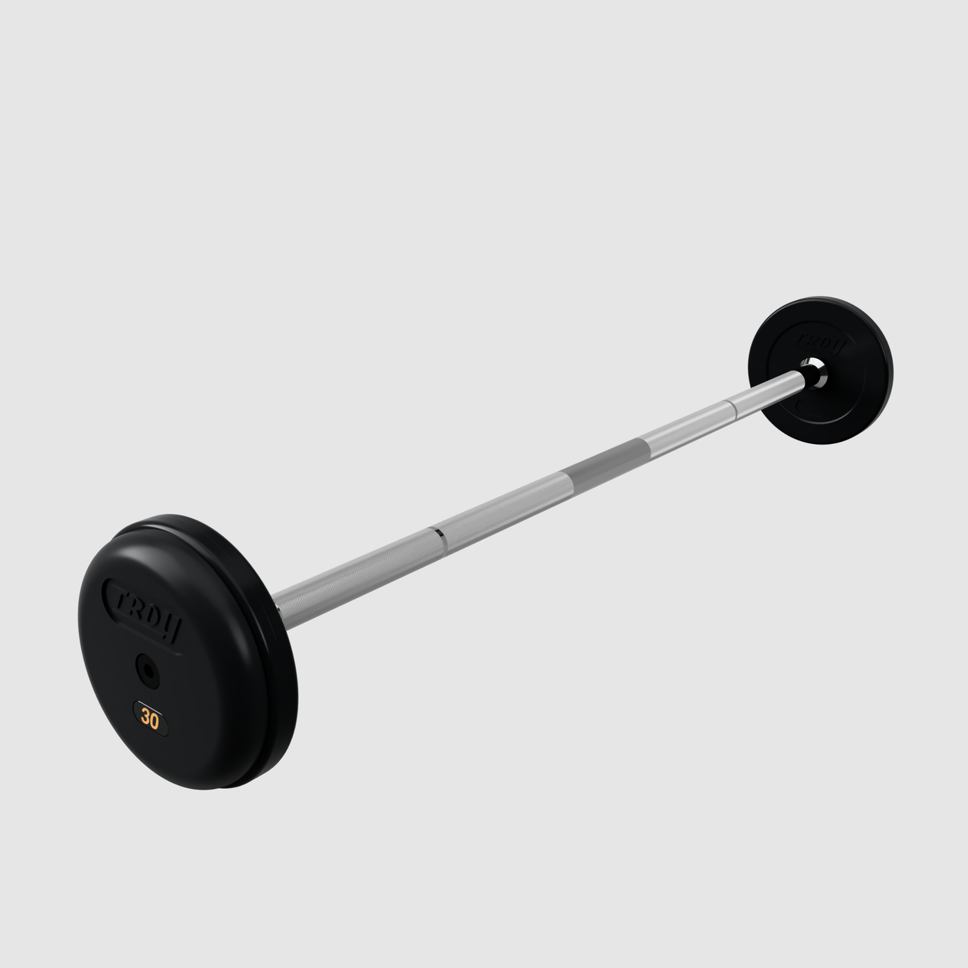 Troy Pro Style Rubber Encased Fixed Barbell