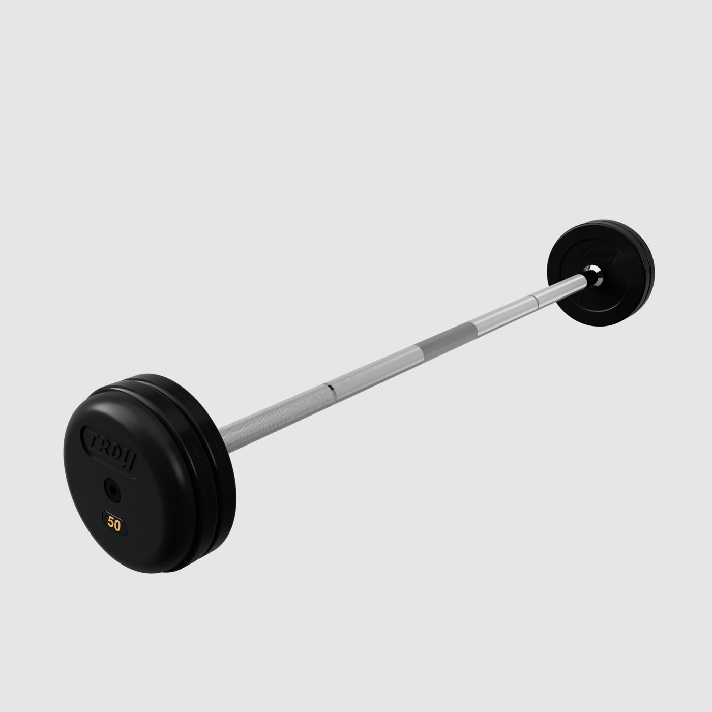 Troy Pro Style Rubber Encased Fixed Barbell