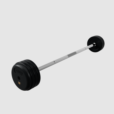 Troy Pro Style Rubber Encased Fixed Barbell