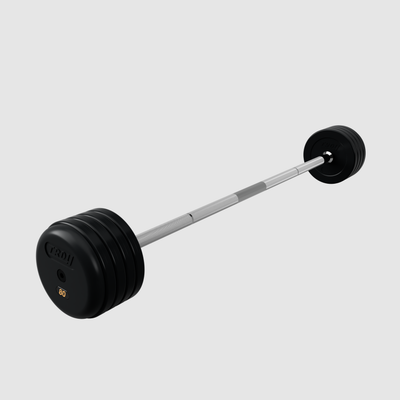 Troy Pro Style Rubber Encased Fixed Barbell