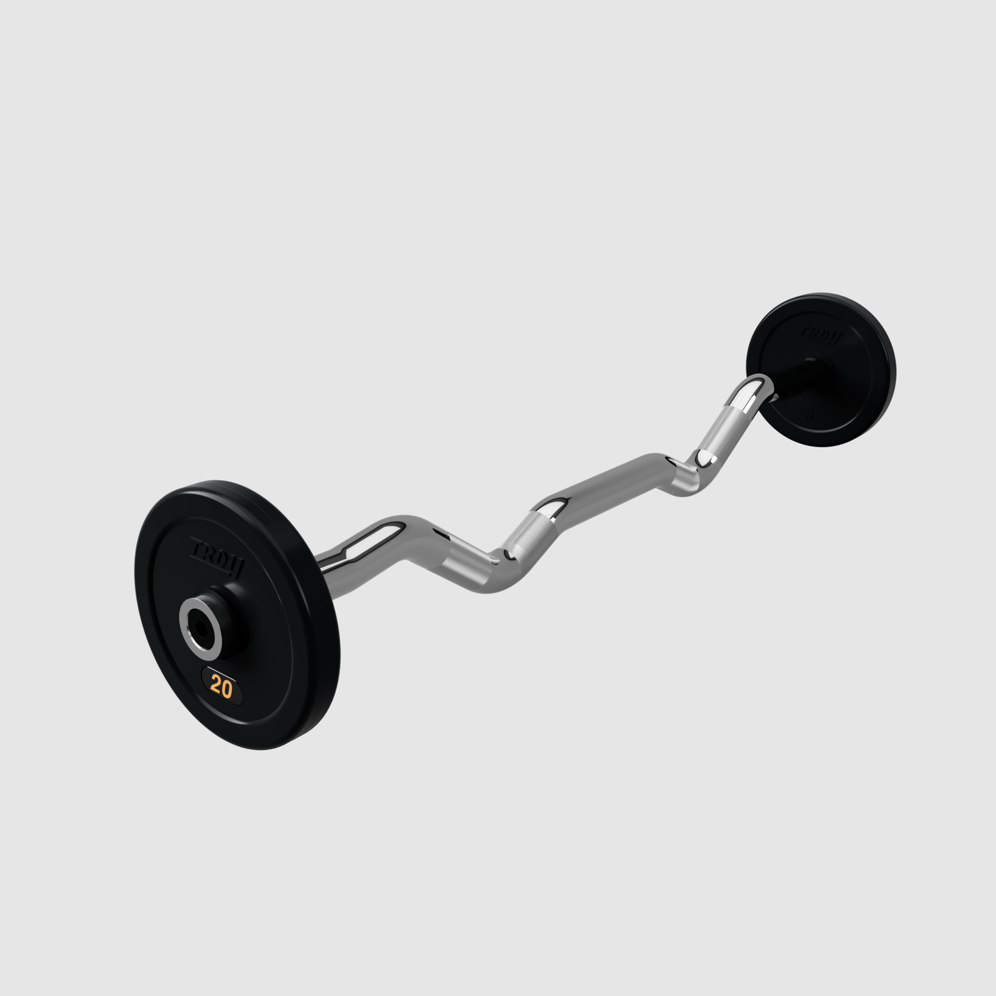 Troy Pro Style Rubber Encased Fixed Barbell