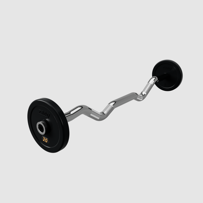 Troy Pro Style Rubber Encased Fixed Barbell