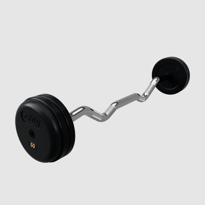 Troy Pro Style Rubber Encased Fixed Barbell