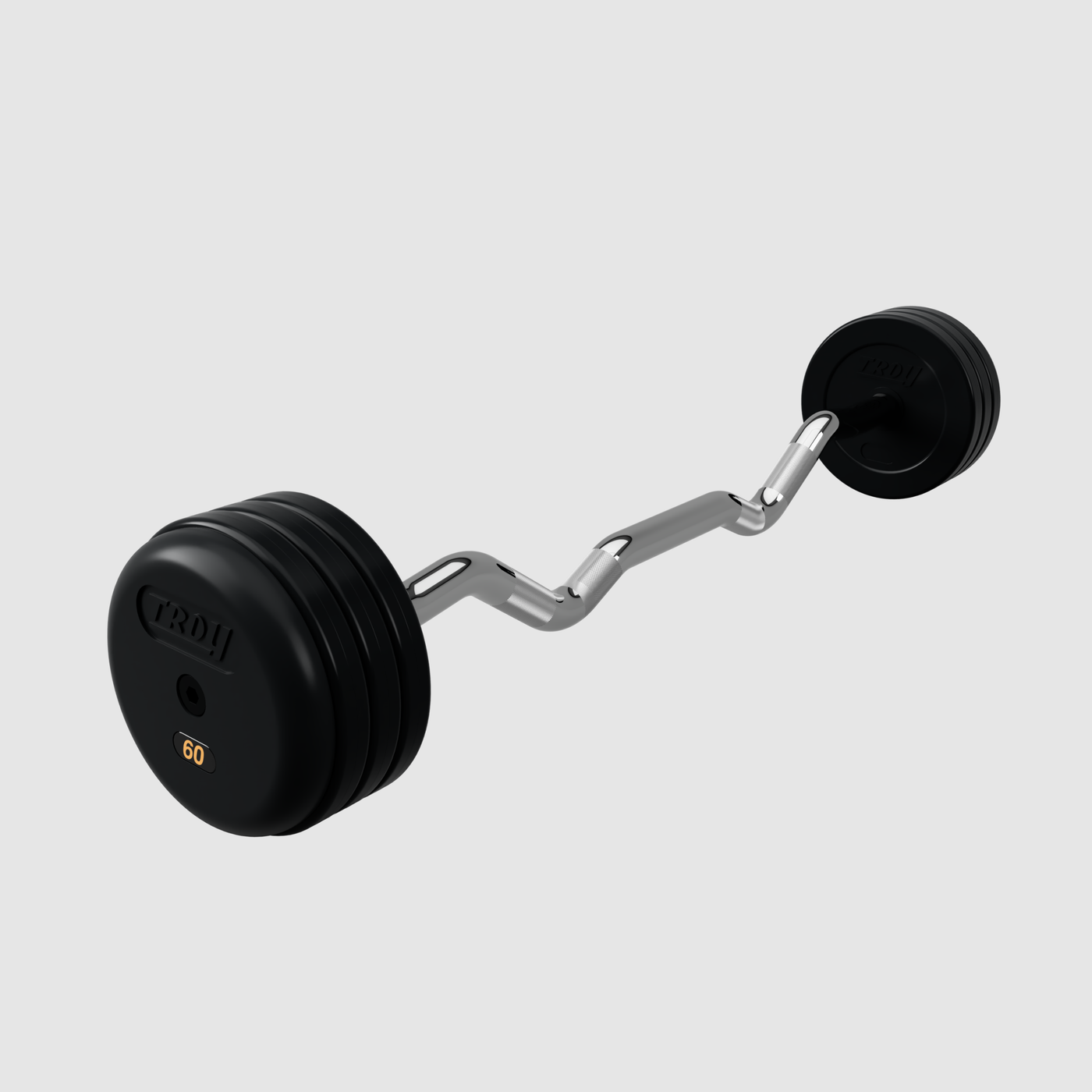 Troy Pro Style Rubber Encased Fixed Barbell
