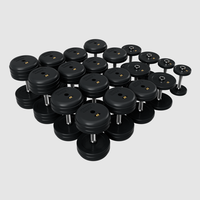 TROY Pro Style Dumbbells - Rubber Encased