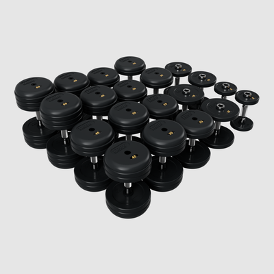 TROY Pro Style Dumbbells - Rubber Encased