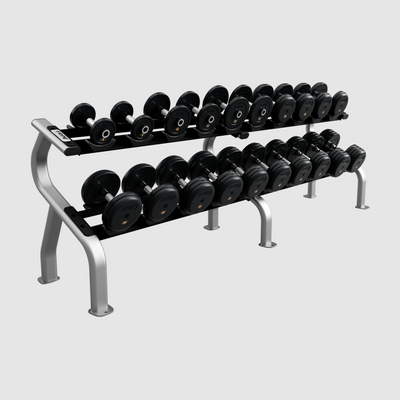 TROY Pro Style Dumbbells - Rubber Encased