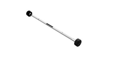 12 Sided Rubber Straight Barbell