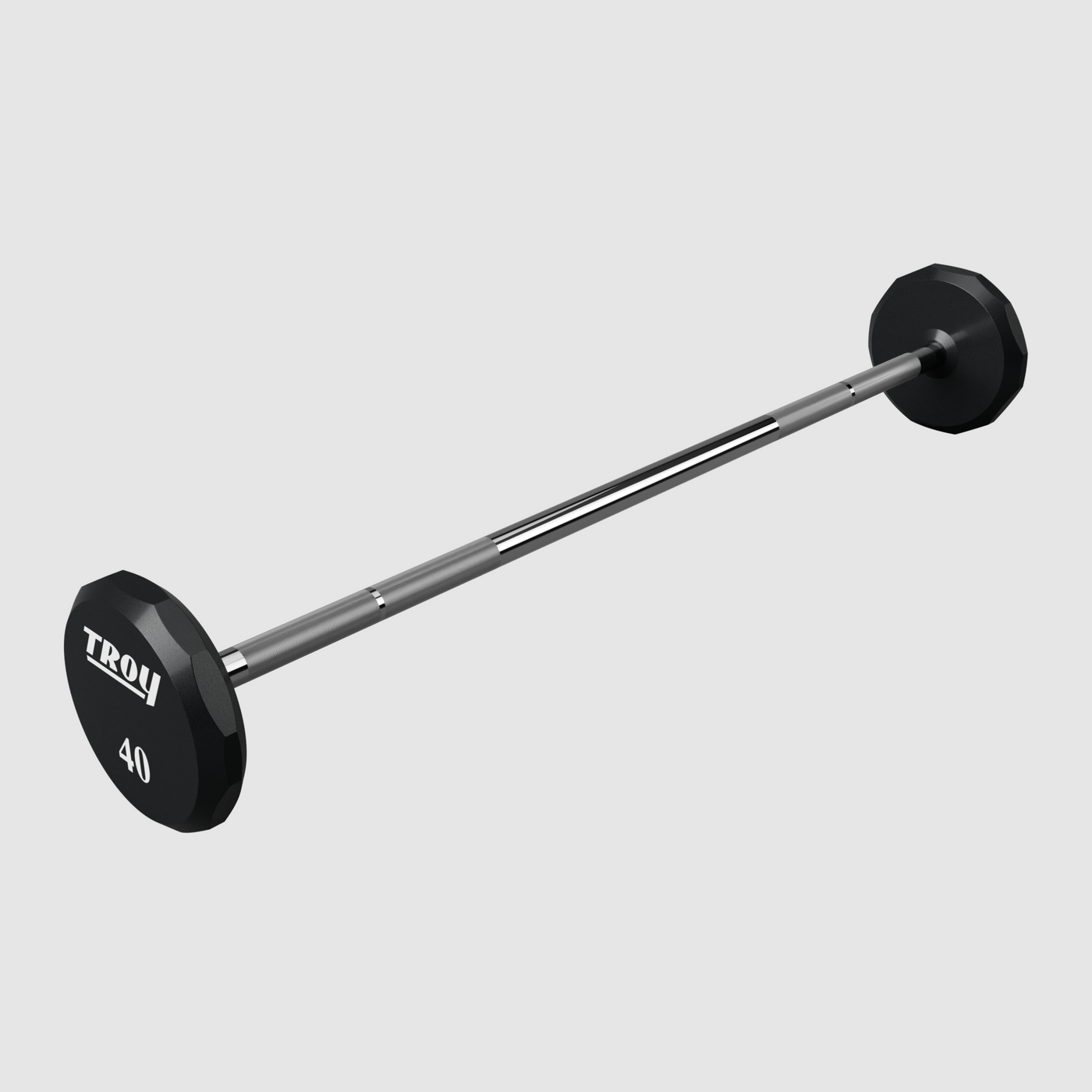 12 Sided Urethane Straight Barbell