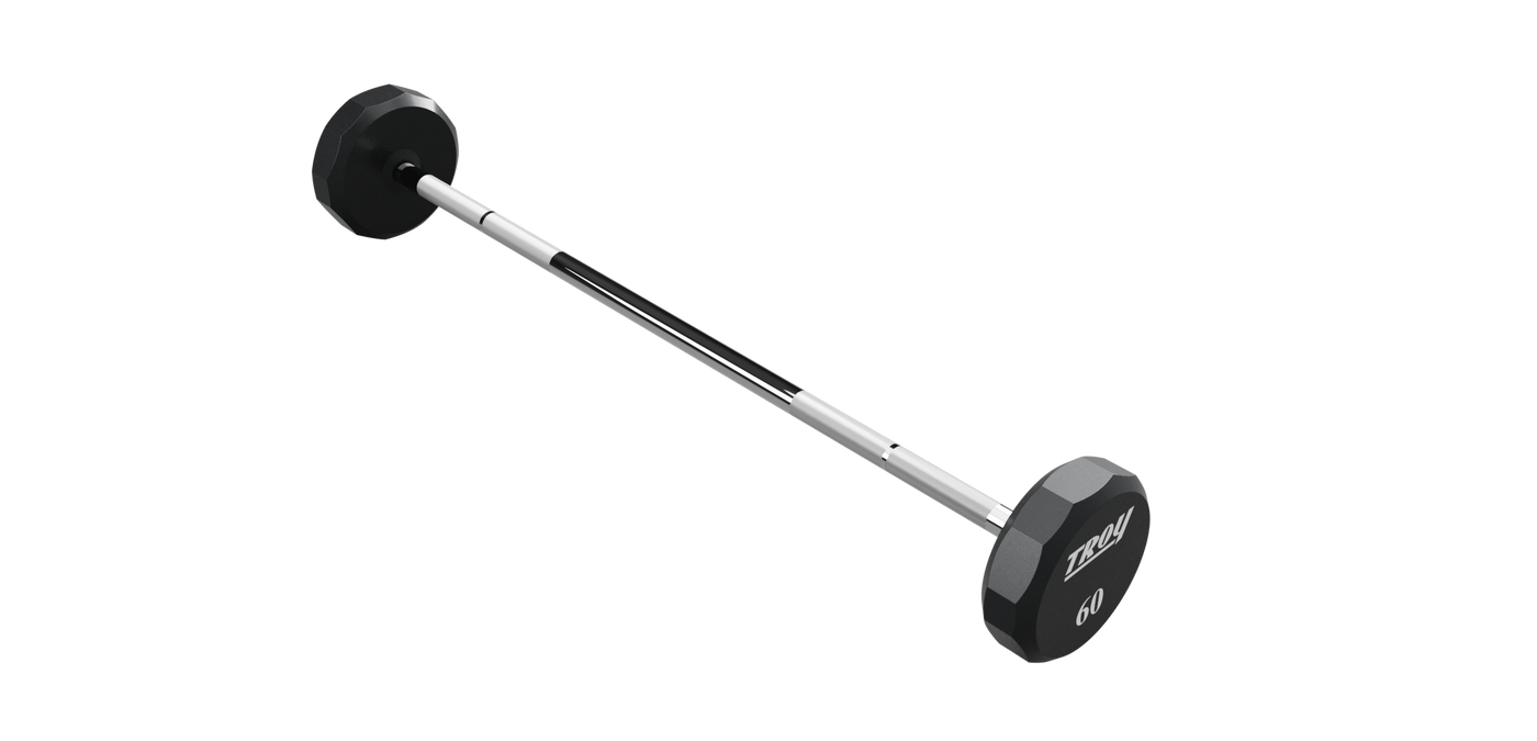 12 Sided Urethane Straight Barbell